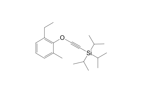 2-Methyl-6-ethylphenyl triisopropylsilylethynyl ether