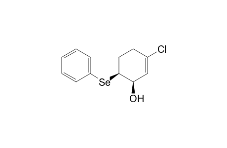 2-Cyclohexen-1-ol, 3-chloro-6-(phenylseleno)-, cis-(.+-.)-