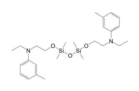 N-Ethyl-4,4,6,6-tetramethyl-N,10-bis(3-methylphenyl)-3,5,7-trioxa-10-aza-4,6-disiladodecan-1-amine