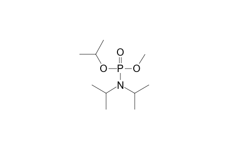 O-isopropyl O-methyl N,N-diisopropyl phosphoramidate