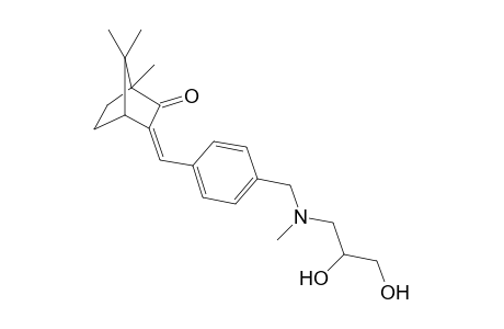 3-(4-{[(2,3-Dihydroxypropyl)methylamino]methyl}benzylidene)-4,7,7-trimethylbicyclo[2.2.1]heptan-2-one