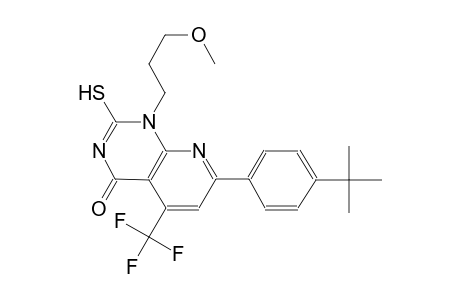 pyrido[2,3-d]pyrimidin-4(1H)-one, 7-[4-(1,1-dimethylethyl)phenyl]-2-mercapto-1-(3-methoxypropyl)-5-(trifluoromethyl)-