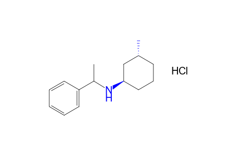 trans-alpha-methyl-N-(3-methylcyclohexyl)benzylamine, hydrochloride