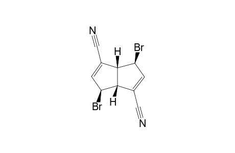 rel-1H,cis-5H,cis-4,cis-8-Dibrombicyclo[3.3.0]octa-2,6-dien-2,6-dicarbonitrile