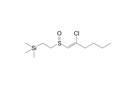 2-Chloro-1-hex-1-enyl 2'-(Trimethylsilyl)ethyl Sulfoxide