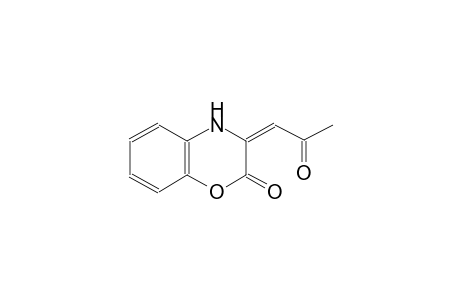 (3E)-3-(2-oxopropylidene)-3,4-dihydro-2H-1,4-benzoxazin-2-one
