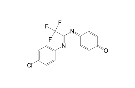 N(1)-(4-Oxo-2,5-cyclohexadien-1-ylidenel)-N(2)-(4-chlorophenyl)-2,2,2-trifluoroethanimidamide