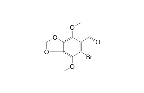 6-Bromo-4,7-dimethoxy-2H-1,3-benzodioxole-5-carbaldehyde