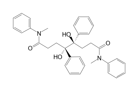 (4R,5R)-4,5-Dihydroxy-4,5-diphenyl-octanedioic acid bis-(methyl-phenyl-amide)
