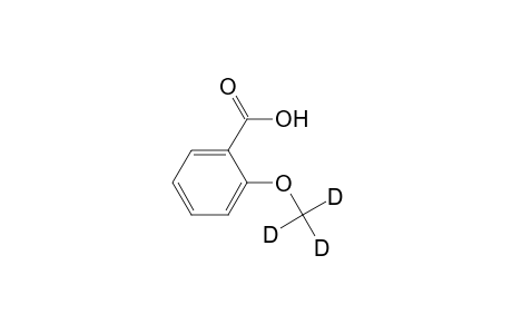 Benzoic acid, 2-(methoxy-D3)-, radical ion(1+)