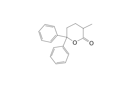 3-Methyl-6,6-diphenyl-tetrahydro-2(2H)-pyranone