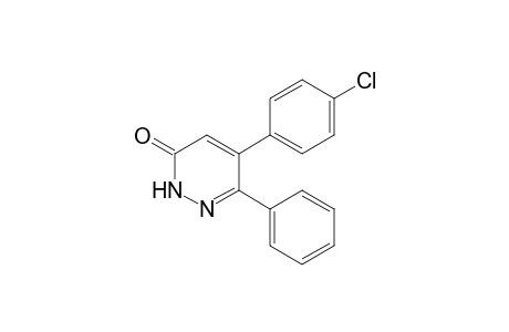 4-(4-chlorophenyl)-3-phenyl-1H-pyridazin-6-one