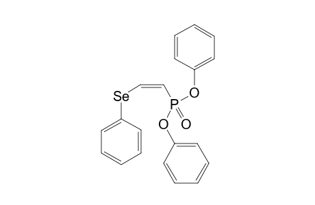 (Z)-1-(DIPHENOXYPHOSPHINYL)-2-(PHENYLSELENO)-ETHENE