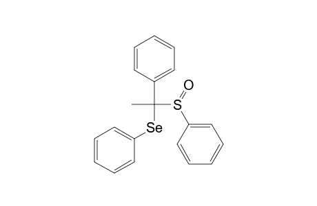 Phenyl 1-phenyl-1-(phenylselanyl)ethyl sulfoxide