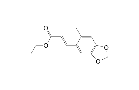 Ethyl (e)-3-[4,5-(methylenedioxy)-2-methylphenyl]-2-propenoate