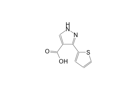 1H-pyrazole-4-carboxylic acid, 3-(2-thienyl)-