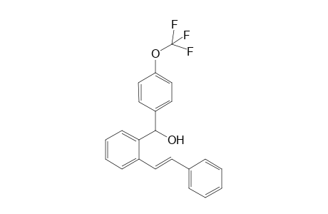 (E)-(2-Stilbenyl)(4-(trifluoromethoxy)phenyl)methanol