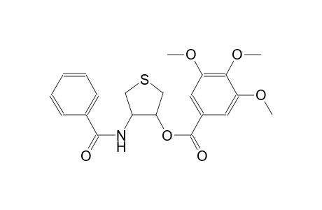benzoic acid, 3,4,5-trimethoxy-, (3S,4S)-4-(benzoylamino)tetrahydrothienyl ester