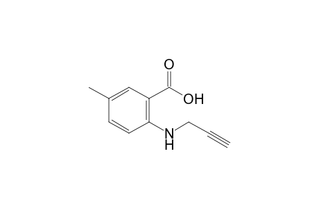 5-methyl-N-(2-propynyl)anthranilic acid