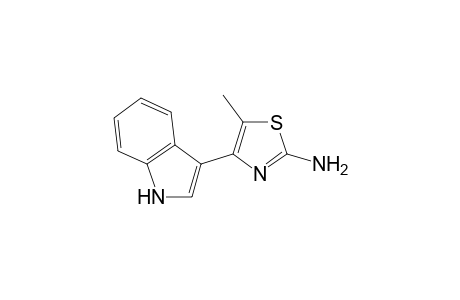 4-(1H-indol-3-yl)-5-methyl-1,3-thiazol-2-amine