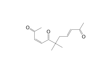 3,8-Undecadiene-2,5,10-trione, 6,6-dimethyl-, (Z,E)-