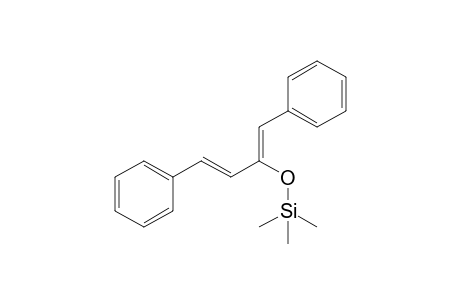 [(1Z,3E)-1,4-diphenylbuta-1,3-dien-2-yl]oxy-trimethyl-silane