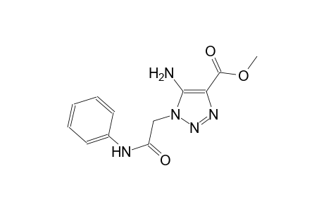 methyl 5-amino-1-(2-anilino-2-oxoethyl)-1H-1,2,3-triazole-4-carboxylate