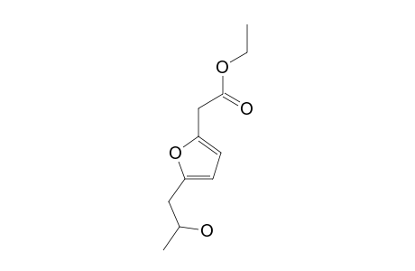 ETHYL-2-[5-(2-HYDROXYPROPYL)-FURAN-2-YL]-ACETATE