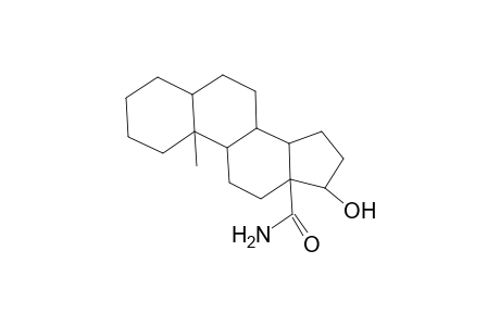 Androstan-18-amide, 17-hydroxy-, (17.beta.)-
