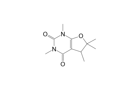 1,3,5,6,6-pentamethyl-5H-furo[2,3-d]pyrimidine-2,4-dione