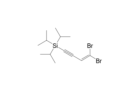 1,1-Dibromo-4-(tri-isopropylsilyl)but-1-en-3-yne