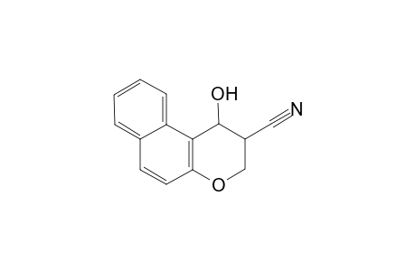 1-hydroxy-2,3-dihydro-1H-benzo[f]chromene-2-carbonitrile