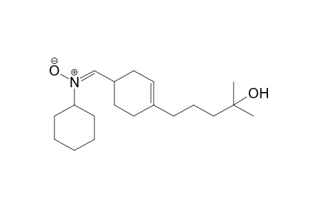 (E)-N-cyclohexyl-1-(4-(4-hydroxy-4-methylpentyl)cyclohex-3-en-1- yl)methanimine oxide