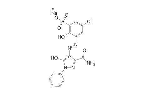 6-Amino-4-chloro-1-phenol-2-sulfonacid->3-carbamoyl-1-phenyl-5-pyrazolon