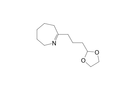 2-[3-(1,3-DIOXOLAN-2-YL)-PROPYL]-4,5,6,7-TETRAHYDRO-3H-AZEPINE