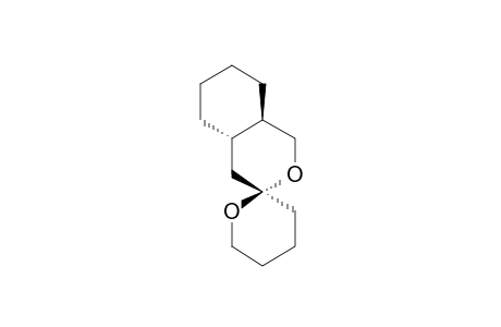 PERHYDROSPIRO-[3H-BENZOPYRAN-3,2'-[2H]-PYRANE];ISOMER-#2