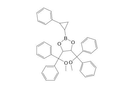 2-[2'-Phenylcyclopropyl]-4,5-bis[(methoxydiphenyl)methyl]-1.3.2-dioxaborolane