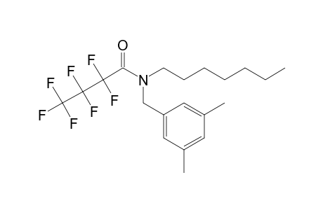 Heptafluorobutyramide, N-(3,5-dimethylbenzyl)-N-heptyl-