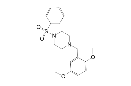 piperazine, 1-[(2,5-dimethoxyphenyl)methyl]-4-(phenylsulfonyl)-