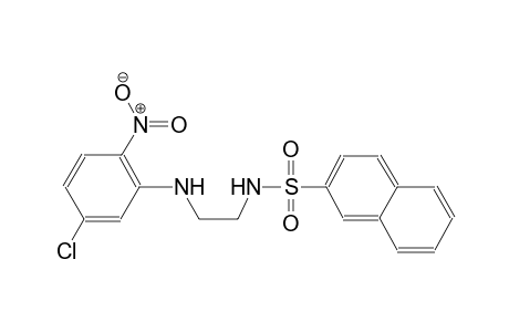 N-[2-(5-chloro-2-nitroanilino)ethyl]-2-naphthalenesulfonamide