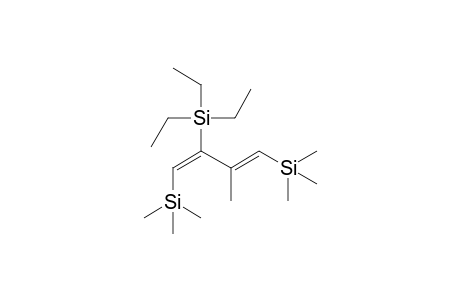 (E.E)-2-Methyl-3-triethylsilyl-1,4-bis(trimethylsilyl)-1,3-butadiene