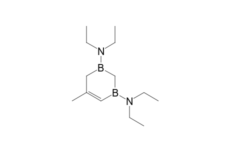 1,3-bis(diethylamino)-5-methyl-1,3-dibora-4-cyclohexene