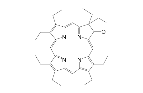 8-Hydro-8-hydroxy-2,3,7,7,12,13,17,18-octaethyl-21H,23H-porphine