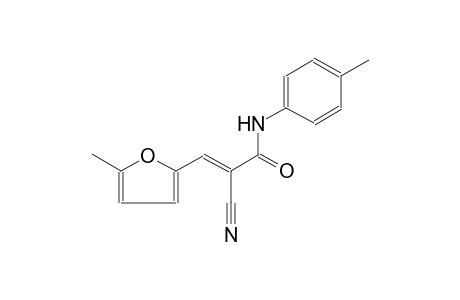 2-propenamide, 2-cyano-3-(5-methyl-2-furanyl)-N-(4-methylphenyl)-,(2E)-