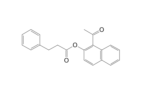 1-ACETYL-NAPHTHALEN-2-YL-3-PHENYLPROPANOATE