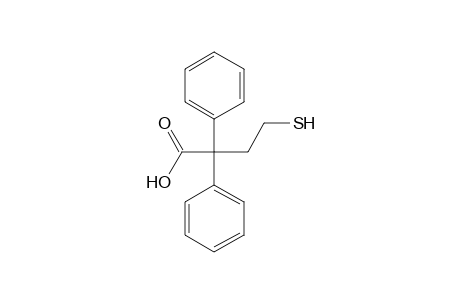 2,2-DIPHENYL-4-MERCAPTOBUTYRIC ACID
