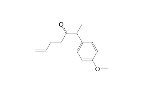 6-Hepten-3-one, 2-(4-methoxyphenyl)-
