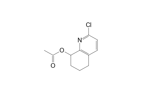 8-Quinolinol, 2-chloro-5,6,7,8-tetrahydro-, acetate (ester)