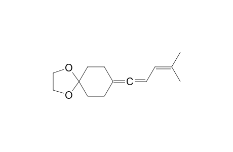 8-(4-Methylpenta-1,3-dien-1-ylidene)-1,4-dioxaspiro[4.5]decane