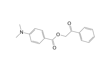 Benzoic acid, 4-(dimethylamino)-, 2-oxo-2-phenylethyl ester